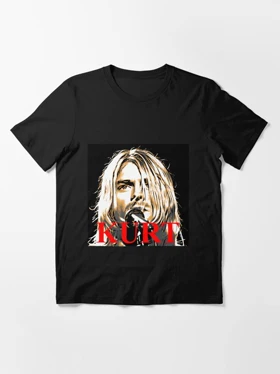 تیشرت nirvana نیروانا Kurt Cobain From Nirvana Design کد 174898