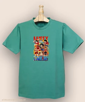 تیشرت مردانه و زنانه طرح وان پیس کد 911