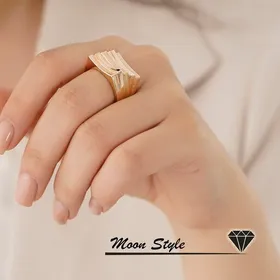 انگشتر زنانه طرح طلا ژوپینگ