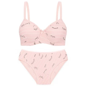 ست شورت و سوتین زنانه شارمین مدل فنردار کد 5467-2065