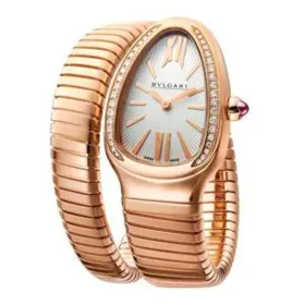 ساعت بولگاری ماری زنانه رزگلد دور نگین