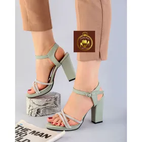 صندل مجلسی زنانه نگین‌دار کد9030 در 11رنگ