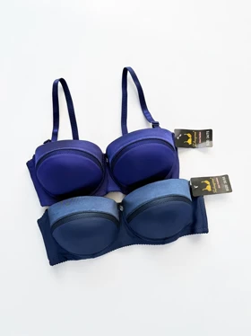 سوتین تک اسفنجی فنر دار بالا ساتن