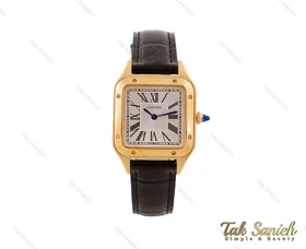 ساعت کارتیر سانتوس دومونت زنانه طلایی Cartier-3662-L