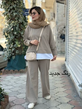 ست مانتو شلوار بگ