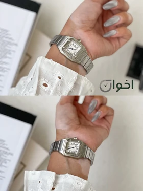 ساعت کارتیر سانتوس فلزی اصلی