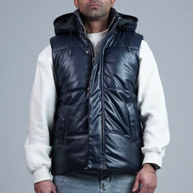 پافر چرمی برند ZARA کد 161010