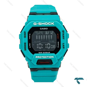 ساعت مچی کاسیو جیشاک GB200 مردانه سبزآبی Casio-7406-G