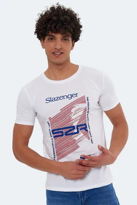تیشرت مردانه کالجو سفید ST13TE334