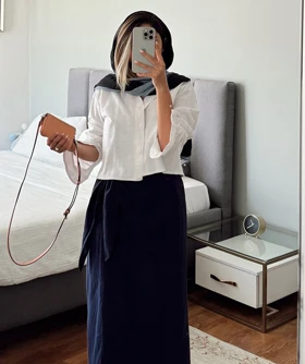 کراپ لینن سفید TEX 582