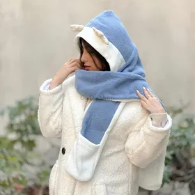 شال و کلاه سرهمی گوزن