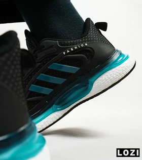 کفش کتانی مردانه مشکی آبی ADIDAS UltraBoost