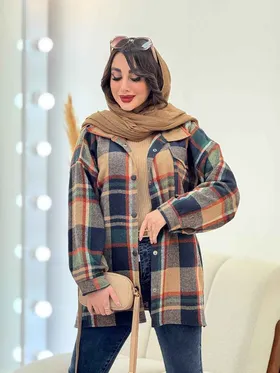 شکت چهارخونه تک جیب شینا