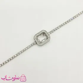 دستبند دخترانه تنیسی ژوپینگ سفید