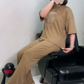 ست تیشرت و شلوار تدی بگ