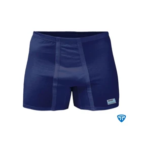 شورت پادار پنبه کش لیفه ای (تک عددی) سورمه ای