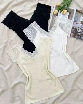 بلوز بافت استین گیپور کد 5344