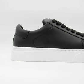 کتانی اسپنینگ مشکی سفید ست کد 5296