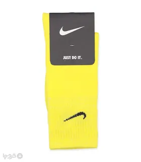 جوراب ساق‌دار کش انگلیسی طرح Nike طیف زرد