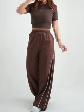 کراپ شلوار ست alo