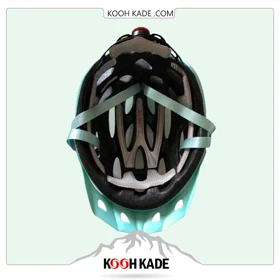 کلاه دوچرخه SLANIGIRO سبز آبی