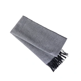 شال گردن دو رو طوسی و خاکستری