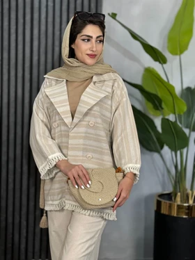 مانتو لینن الناز کد 1885