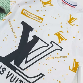 تیشرت سفید LV پسرانه