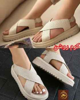 صندل طبی کنفی اسپرت تابستانه زنانه رکابدار