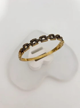 دستبند النگو طلاروس زنانه 840