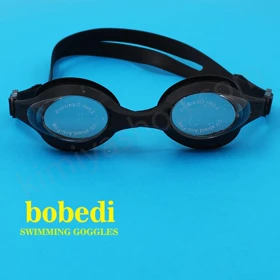 عینک شنا اسپرت مشکی ضد بخار با محافظ UV