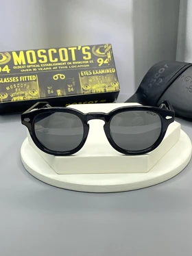 عینک دودی موسکات مدل FG1516 سبک شهری با فریم کائوچو استات و لنز پلاریزه UV400