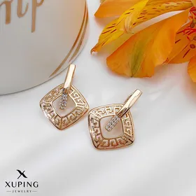 گوشواره ورساچه لوزی ژوپینگ