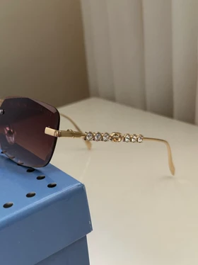 عینک مستر کوالیتی (A)گوچی پارت امارات Gucci (قهوه ای)