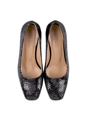 کفش مجلسی چرم زنانه مدل ساوینا