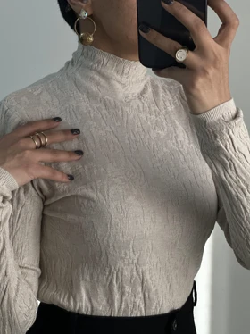 بافت یقه سه سانتی 49558