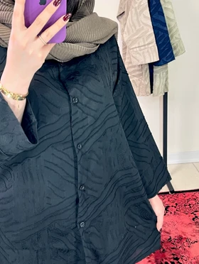 مانتو جلو دکمه