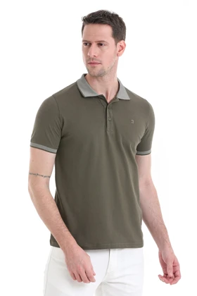 تیشرت یقه پولو مردانه hatemoglu