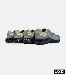 کفش کتانی مردانه و زنانه آبی طلایی NIKE AirMax Plus TN Ultra