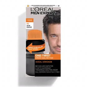 رنگ مو مردانه لورآل, مدل One-Twist شماره 05 رنگ قهوه ای روشن حجم 50ml