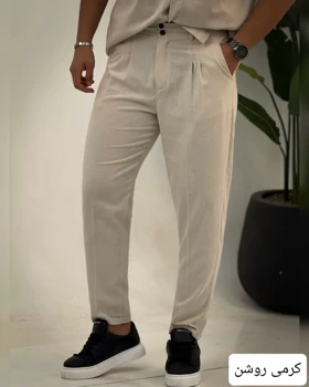 شلوار مردانه لینن اولدمانی_کد4386