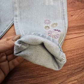 شلوار جین مام استایل دخترانه