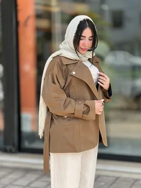 بارانی دکمه پرچی کد 630
