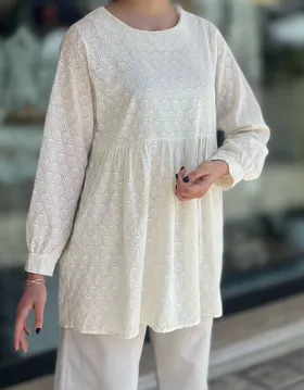 مانتو خامه دوزی عروسکی کد 531