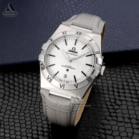 ساعت امگا کانسلیشن بند چرمی Omega Constellation Sedna-SGW3