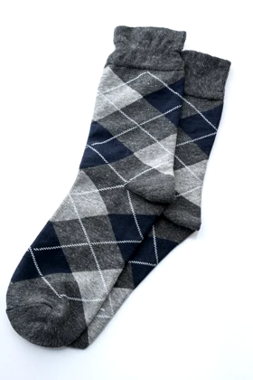 جوراب ساق بلند طرح اسکاچ مردانه