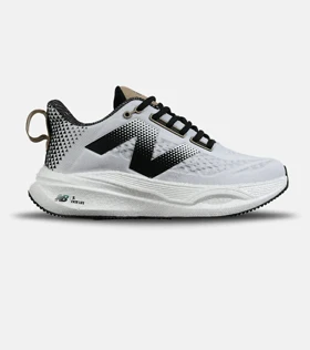 کفش کتانی مردانه و زنانه سفید مشکی New Balance 860 Boost مدل 7932