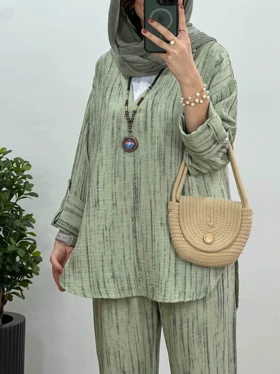 ست مانتو و شلوار نیکو