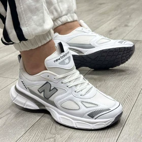 کفش و کتانی مردانه مدل نیوبالانس NEWBALNANCE رنگ سفید