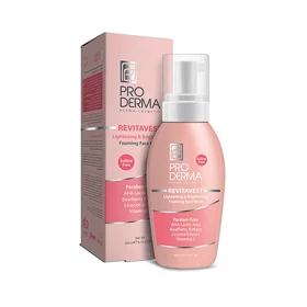 فوم شستشو و روشن کننده پوست صورت پرودرما 200میل